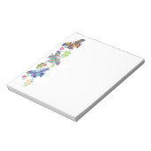 蝶と花 ノートパッド (回転)