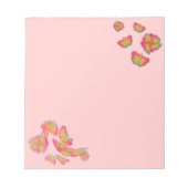 蝶と花 ノートパッド (正面)