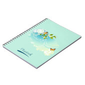 蝶と花 ノートブック (左側)