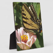 蝶と花 フォトプラーク (側面)