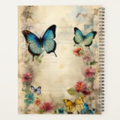 蝶と花 プランナー手帳 (裏面)