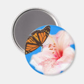 蝶と花 マグネット (正面/裏面)