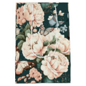 蝶と花 ミディアムペーパーバッグ (裏面)