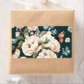 蝶と花 ラベル (インサイチュ)