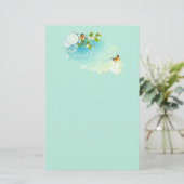 蝶と花 便箋 (スタンド正面)