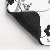 蝶と花、個人用マウスパッド マウスパッド (コーナー)