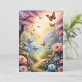 蝶と花 招待状 (スタンド正面)