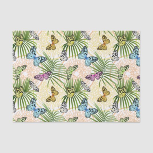 蝶と花 薄葉紙 (正面)