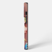 蝶と花 iPhoneケース (左側面)