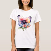 蝶と花 Tシャツ (正面)