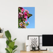 蝶と花II ポスター (ホームオフィス)