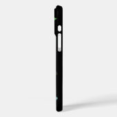 蝶と葉雨滴の星と真珠 Case-Mate iPhoneケース (裏面 / 左)