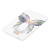 蝶と蓮 マグネット (左側)