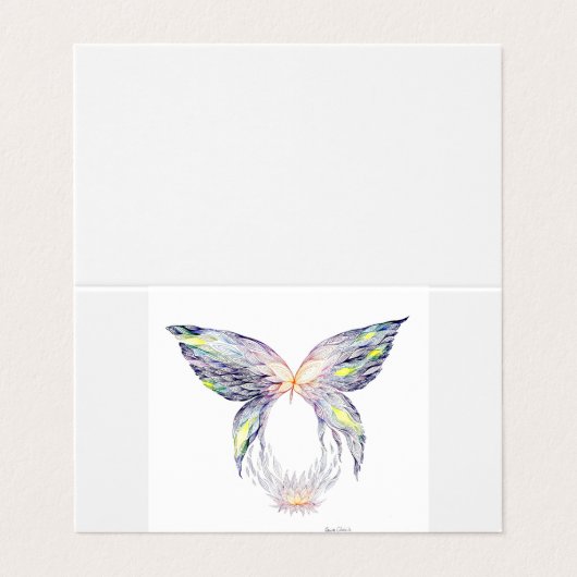 蝶と蓮 名刺 (外部フラット)