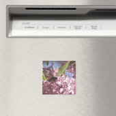 蝶と薄紫磁石 マグネット (インサイチュ (食洗機))