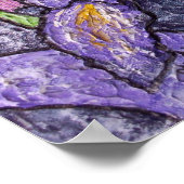 蝶と虹彩 ポスター (角)