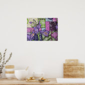 蝶と虹彩 ポスター (キッチン)