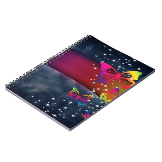 蝶と虹 ノートブック (左側)