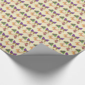 蝶と蛾の包装紙 ラッピングペーパー (角)