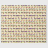 蝶と蛾の包装紙 ラッピングペーパー (フラット)