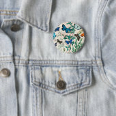 蝶と蛾ウィリアムフォルセルカービー1882 缶バッジ (インサイチュ)