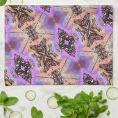 蝶と蛾 キッチンタオル (折り畳み)