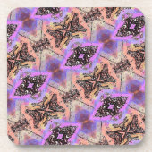 蝶と蛾 コースター (正面)