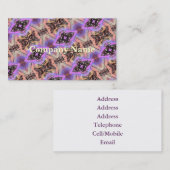 蝶と蛾 名刺 (正面/裏面)