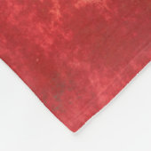 蝶と装飾的な鳥かご フリースブランケット (角)