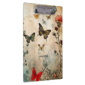 蝶と赤いハート クリップボード (右)