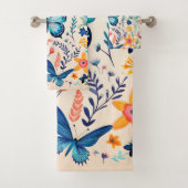 蝶と野草園 バスタオルセット (インサイチュ)