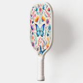 蝶と野草園 ピックルボールラケット (左)