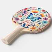 蝶と野草園 卓球ラケット (正面アングル)