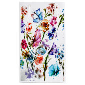 蝶と開花 スモールペーパーバッグ (裏面)