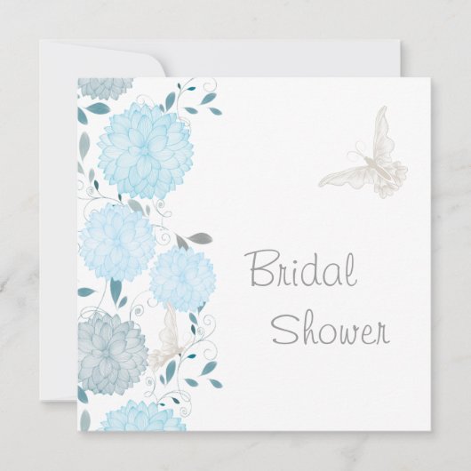 蝶と青い菊の日を保存 セーブザデート (正面)