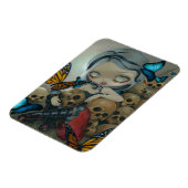 「蝶と骨」磁石 マグネット (左側)