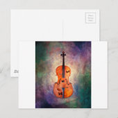 蝶と魔法のチェロ ポストカード (正面/裏面)