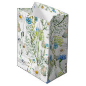 蝶と龍が舞う庭 ミディアムペーパーバッグ (正面アングル)