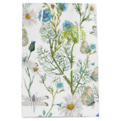 蝶と龍が舞う庭 ミディアムペーパーバッグ (正面)