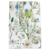 蝶と龍が舞う庭 ミディアムペーパーバッグ (裏面)