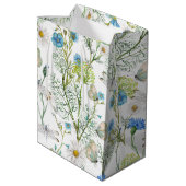 蝶と龍が舞う庭 ミディアムペーパーバッグ (裏面アングル)