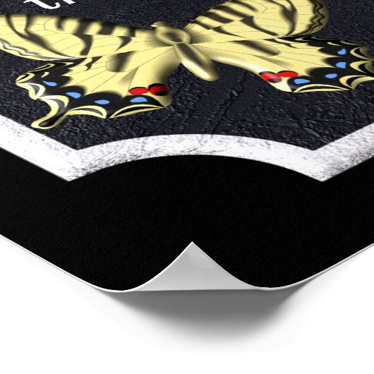 蝶になった – プリント (角)