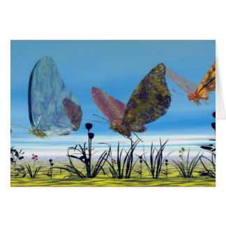 蝶によってはカードが飛びます