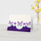 蝶によっては夢を見ますカード(ブランク)が カード (黄色い花)