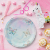 蝶に出会う夢を夢見る ペーパープレート (パーティー)