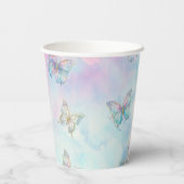 蝶に出会う夢を夢見る 紙コップ (裏面)