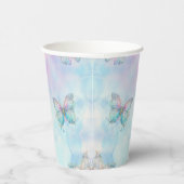 蝶に出会う夢を夢見る 紙コップ (右)