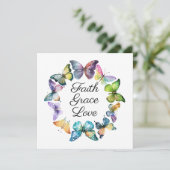 蝶に対する信仰、恵み、愛 カード (スタンド正面)