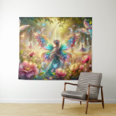 蝶のある妖精 タペストリー (インサイチュ(横))