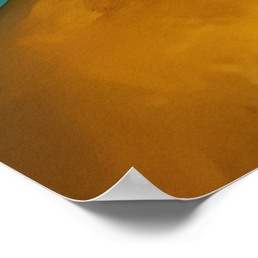 蝶のある老婦人 ポスター (角)